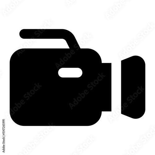 camera video icon for illustration