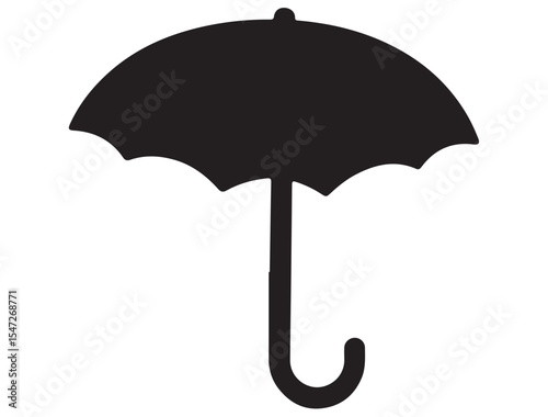BEACH UMBRELLA SILHOUETTE