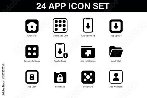 Minimal 24 App Icon Set