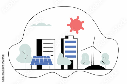 vector city icon