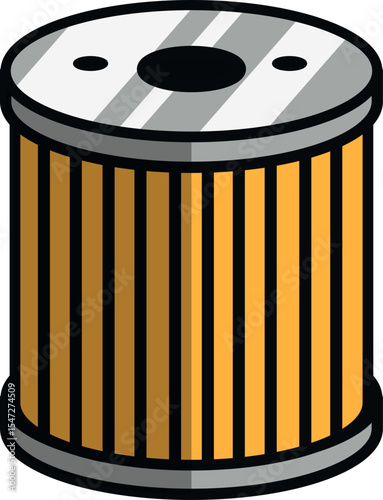 Essential Automotive Engine Oil Filter Icon