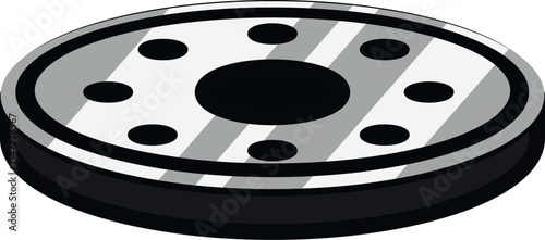 Essential Automotive Disc Brake Rotor Part Icon