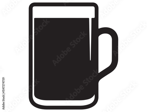 BEER MUG SILHOUETTE