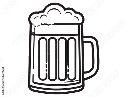 BEER MUG SILHOUETTE
