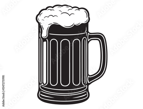 BEER MUG SILHOUETTE