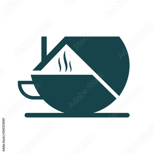 Coffee Logo Design For Restaurant Symbol Vector Template