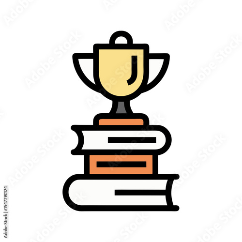 gold cup with a success trophy cup