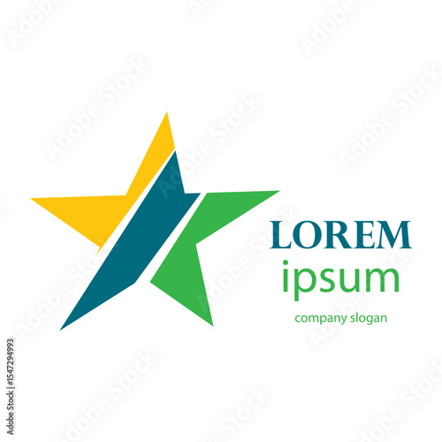successful victory star logo design