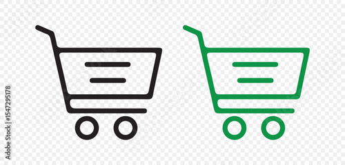 shopping cart icon. Internet shop buy symbol. Vector illustration eps 10