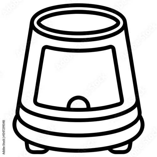 Modern smart pet feeder design for automated feeding