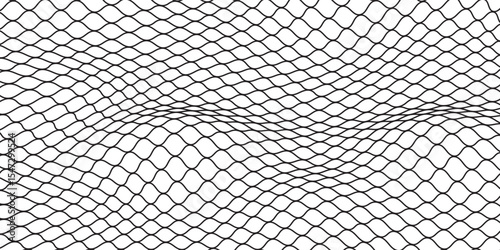 Mesh texture for fishing nets. Seamless pattern for sportswear or soccer goal, volleyball net, basketball hoop, hockey, athletics. Abstract net background for sports