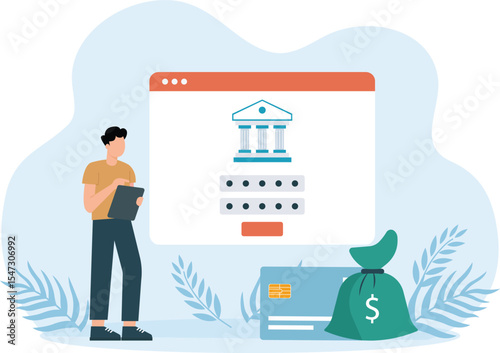 Bank Portal,Open shop online, start e-commerce store selling product online
