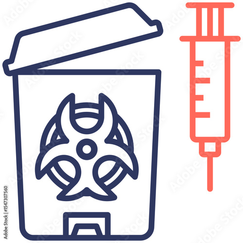 Medical Waste Icon