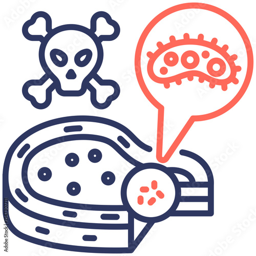 Food Contamination Icon