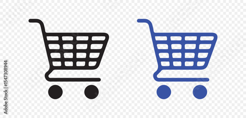 vector illustration of shopping cart