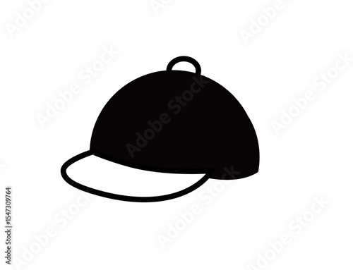 School Icon 21C : helmet, hat, cap, baseball, safety, clothing