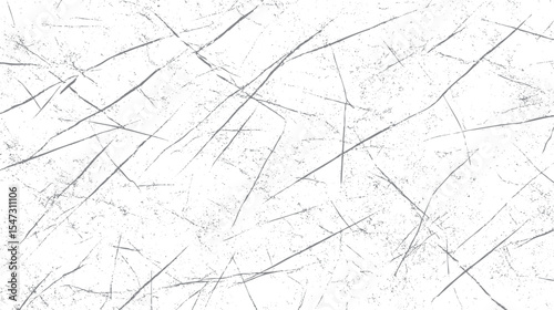 Seamless Gray Scratch Texture Pattern White Background Grunge Overlay Distressed Design Element scratches