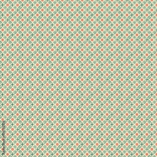 Abstract color poster seamless decorative pattern art vector illustration isolated on muted background	