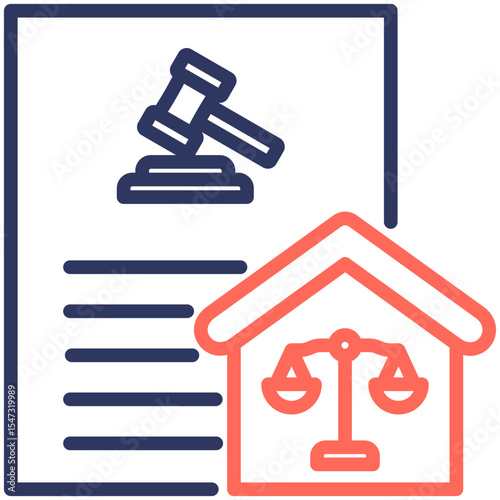 Real Estate Law Icon