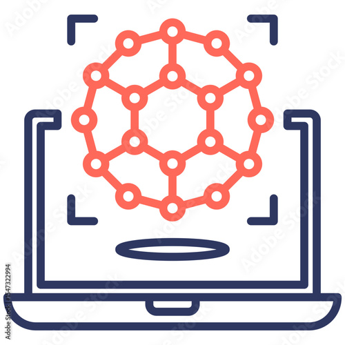 Quantum Simulation Icon