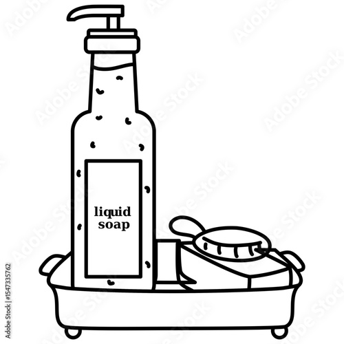 Organic eco household supplies for housekeeping, Eco-friendly cleaning products