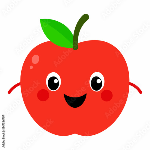 apple cartoon character