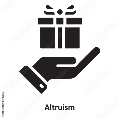  Altruism Vector Icon which can easily modify or edit