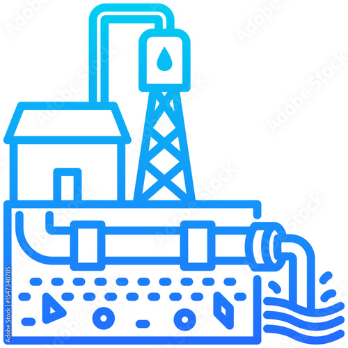 Sewer Contamination Icon
