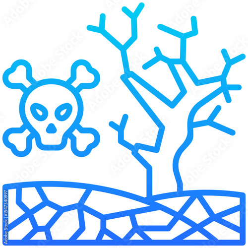 Soil Contamination Icon
