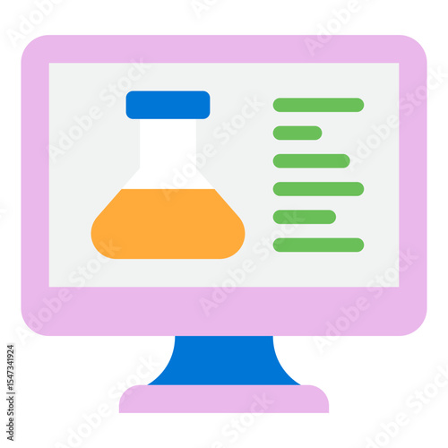 Laboratory Data Analysis Icon
