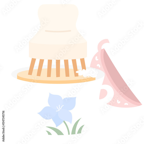 Organic eco household supplies for housekeeping, Eco-friendly cleaning products