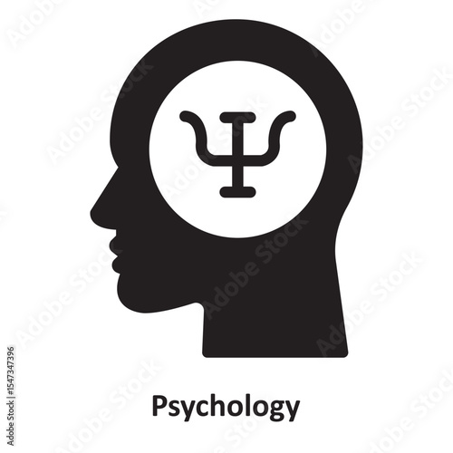 Psychology Vector Icon which can easily modify or edit