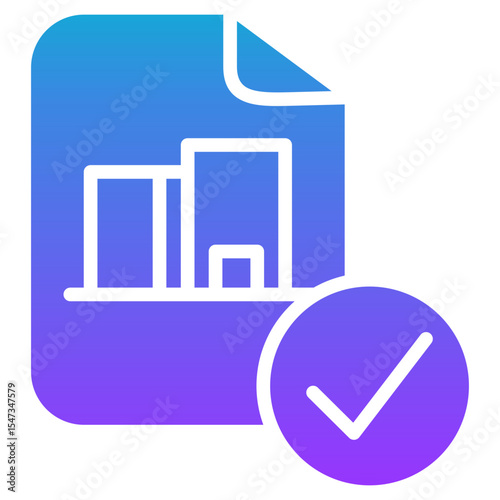 compliance architecture glyph gradient icon