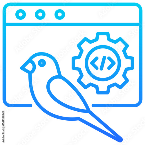 Blue-Green Deployment Icon