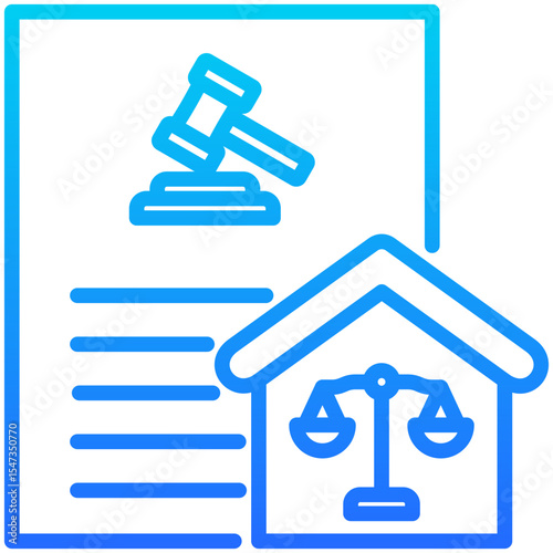 Real Estate Law Icon