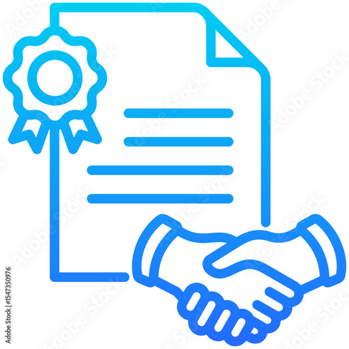 Legal Agreement Icon