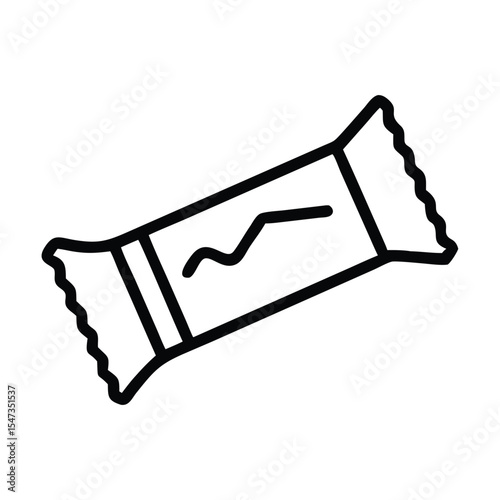 A drawing of a candy bar with a white wrapper generative ai | Premium AI-generated image
