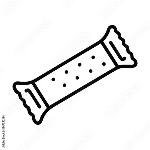 A drawing of a candy bar with a white wrapper generative ai | Premium AI-generated image
