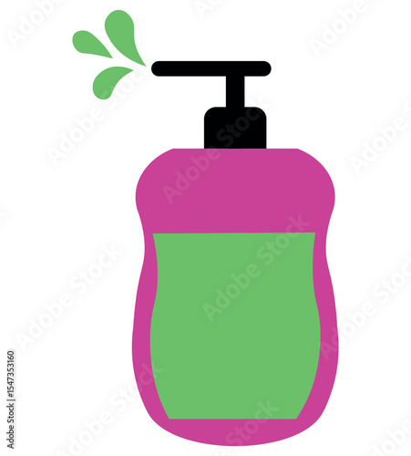 soap washing cleanliness vector drawing