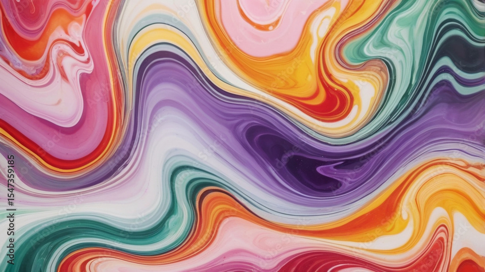 Obraz premium Marble acrylic seamless pattern, water texture, watercolor marble background. 