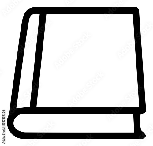 Iconic representation of a tactical vest in modern outline design