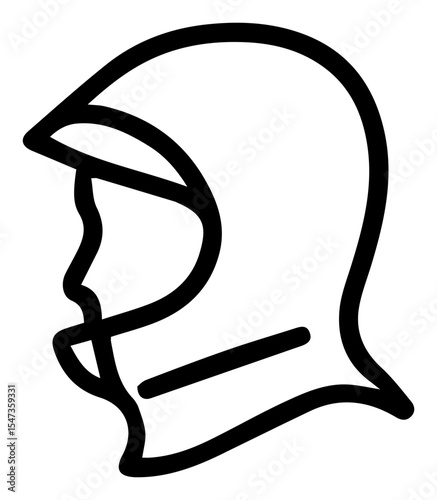 Body Armor Protection Tactical Gear Security Defense Equipment Icon
