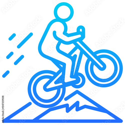 Mountain Bike Icon