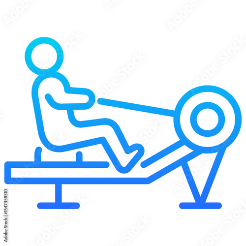 Rowing Machine Icon