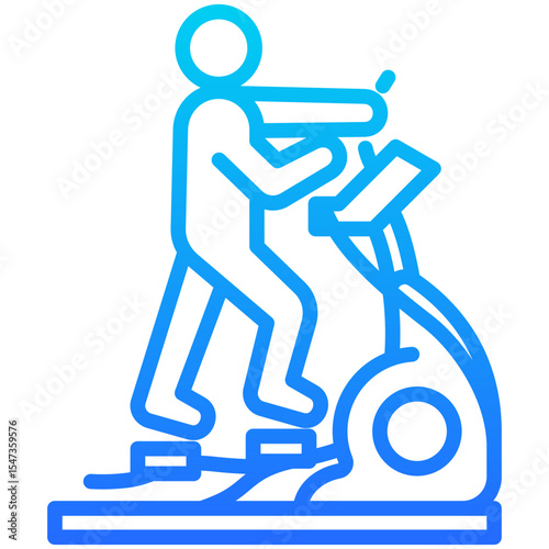 Elliptical Trainer Icon