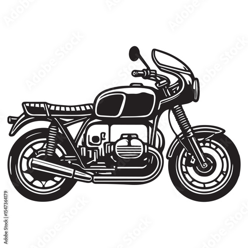 Premium Cruiser Motorcycle Silhouette Clipart with Sport and Dual Sport Bike Designs for Sublimation

