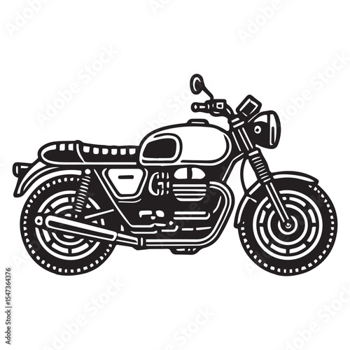 Dual Sport and Cruiser Motorcycle Clipart High Quality Sport Bike Silhouettes for Sublimation Art

