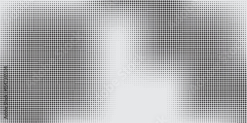 Smooth Gradient Halftone Dot Pattern Background for Trendy Modern Artwork.