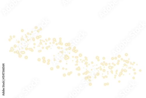 Sparkling Glow, Glitter Particles, Golden Shimmer, Twinkling, Bokeh. PNG