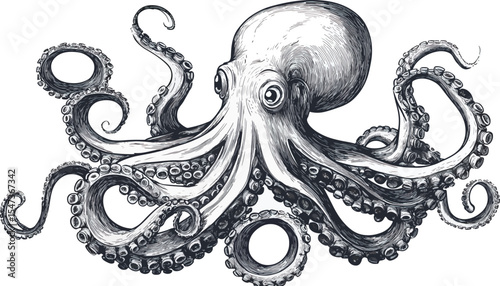 Cartoonish Sea Beast Design